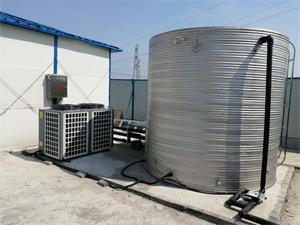 南京中建一局工地空氣能熱水