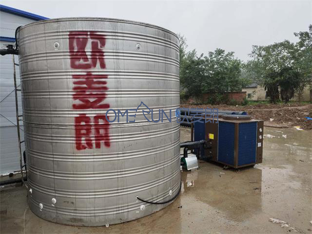 滁州中鐵五局工地空氣能熱水