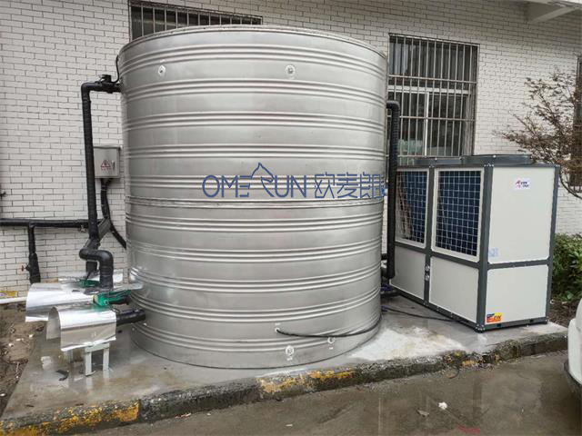 南通凱暉宿舍20噸空氣能熱水